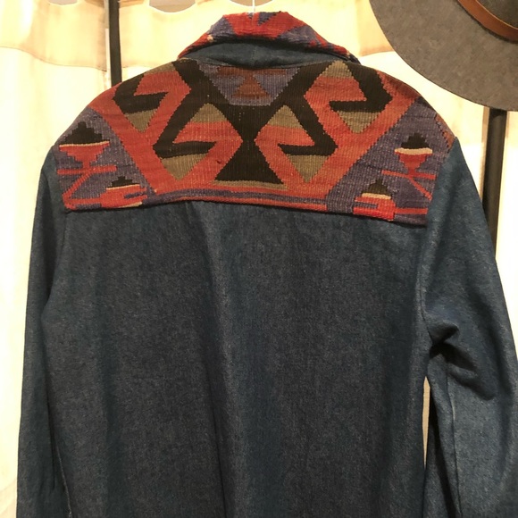Jean Wool Textiled Jacket - Picture 3 of 3